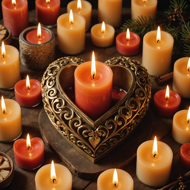 Декор с душой: как свеча фигурная сердце и свеча парафин преобразят ваш интерьер