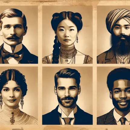 Как раньше выглядели люди в 30 лет